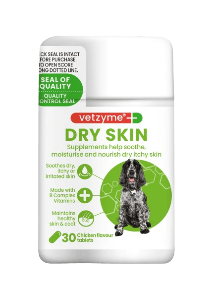 Vetzyme Dry Skin Tabs